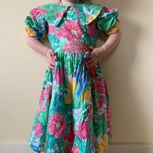 Adorable vintage 80s genuine Elen Henderson dress